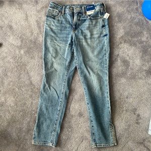Old Navy O.G. straight ankle with slits size 4